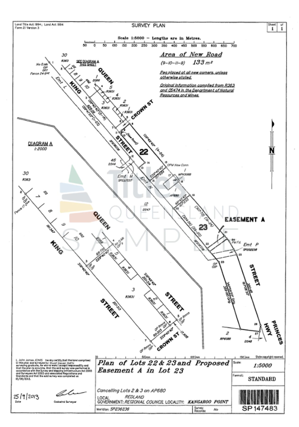 Image of Survey Plan (SP/RP)
